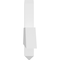 Ekena Millwork Eugene Architectural Grade PVC Gable Bracket, 48"W x 10"H x 2"D x 4"F, 5/12 Pitch GBP048X10X0204EUG00 - alternate 5